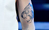 2. Han tatuerade sig. Efter sin första konsert i Globen så tatuerade sig Justin. Under den andra konserten kunde man nämligen se en helt ny tatuering på Justins arm!