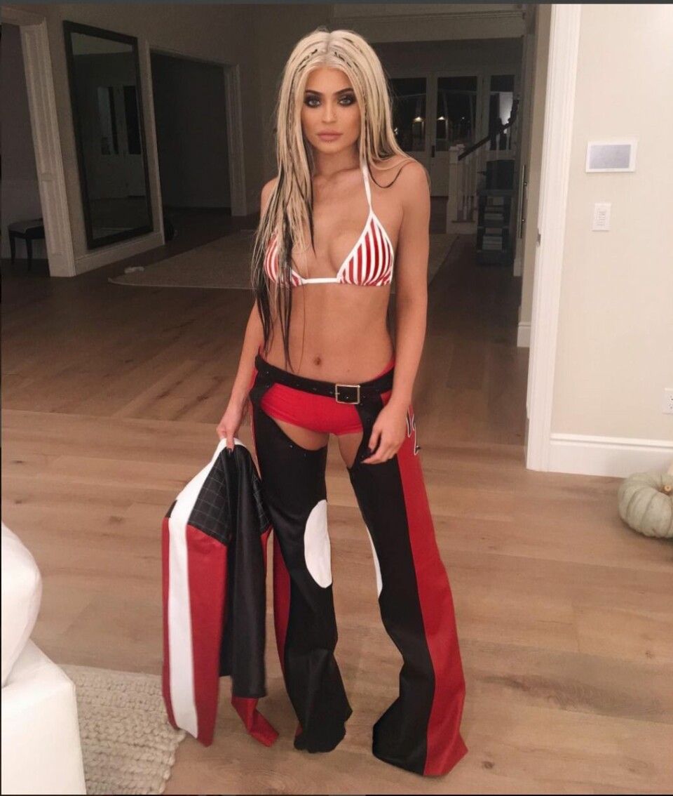 Kylie Jenner som Christina Aguilera.