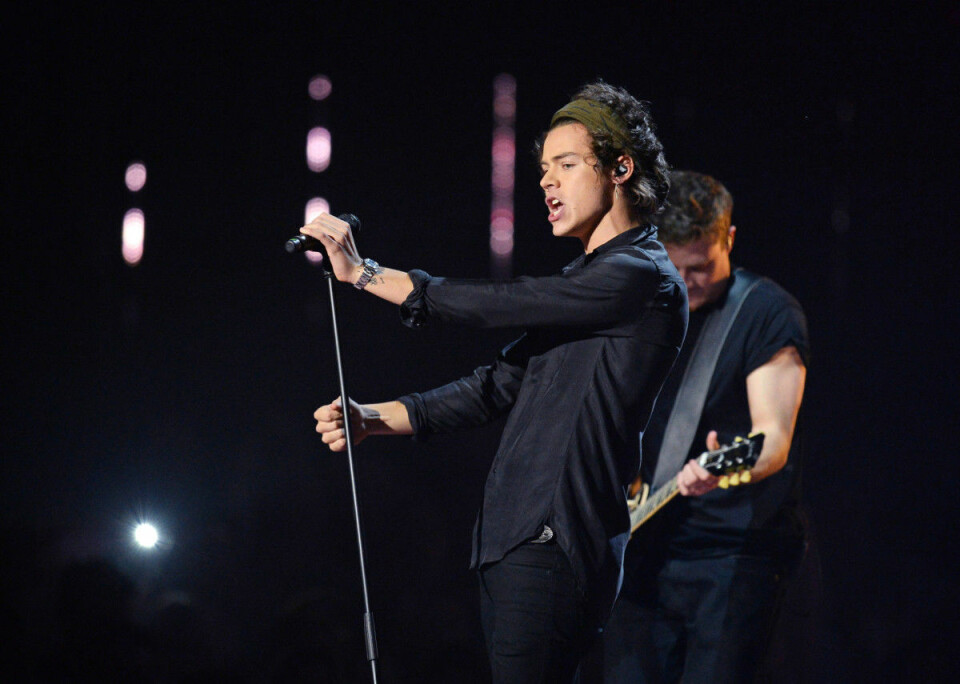 2013: Harry Styles rockar scenen på X-factor-finalen.