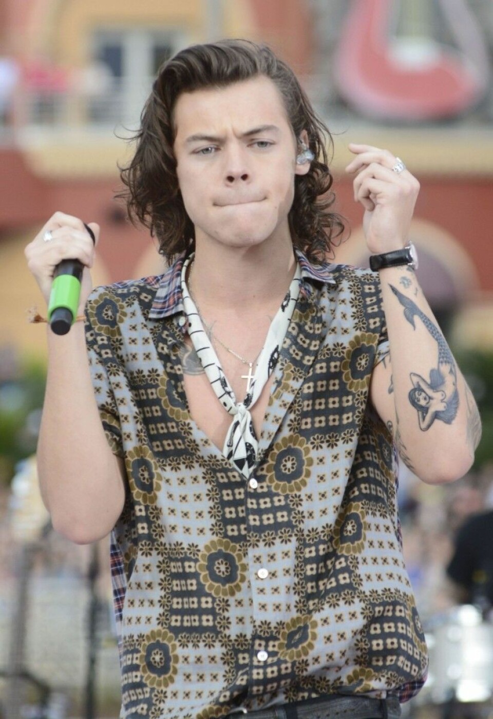 2014: Harry Styles uppträder på NBCs Today Show-konsert i Orlando.
