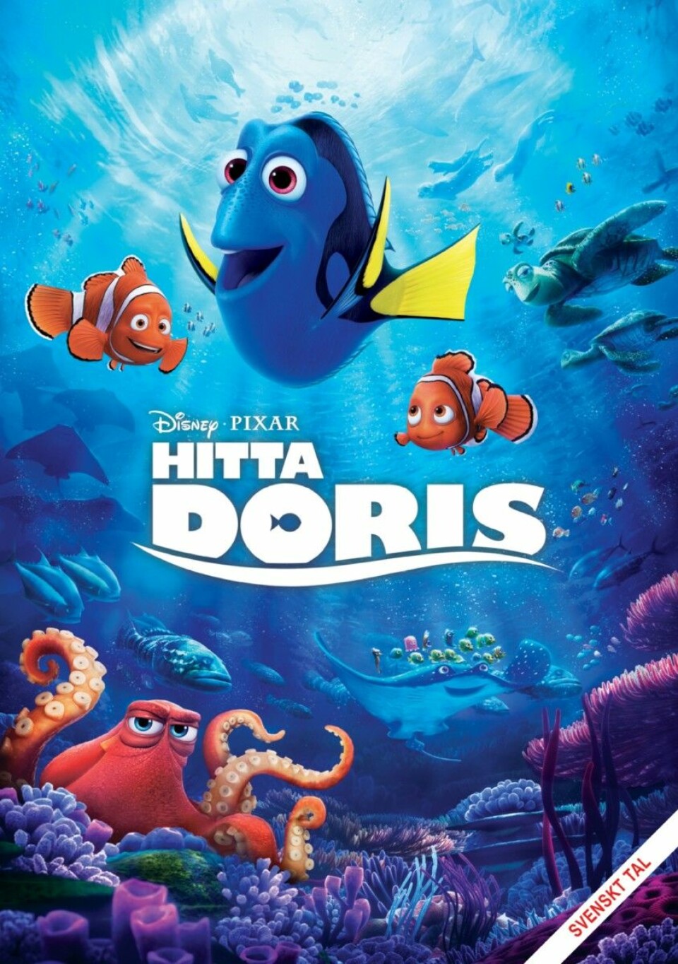 Hitta Doris: Uppföljaren till Hitta Nemo är Hitta Doris. Där vi får följa Doris som ska hitta sin familj.