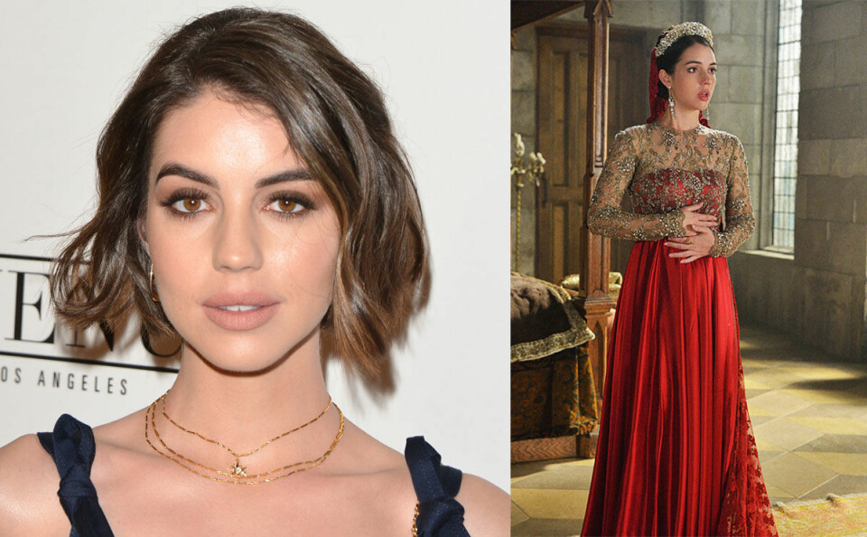 Adelaide Kane spelade 15-åriga Queen Mary Stuart i Reign. När serien startade var hon, i verkligheten, 23 år.