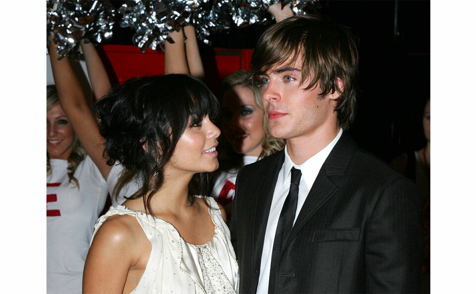 2008: Paret på premiären av High School Musical 3.