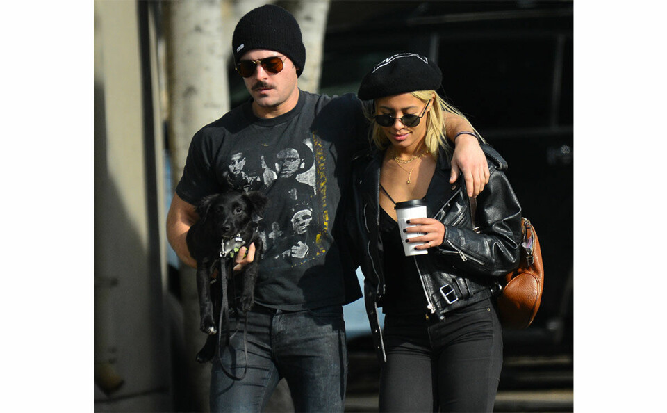 2014: Zac Efron blir tillsammans med modellen Sami Miro.