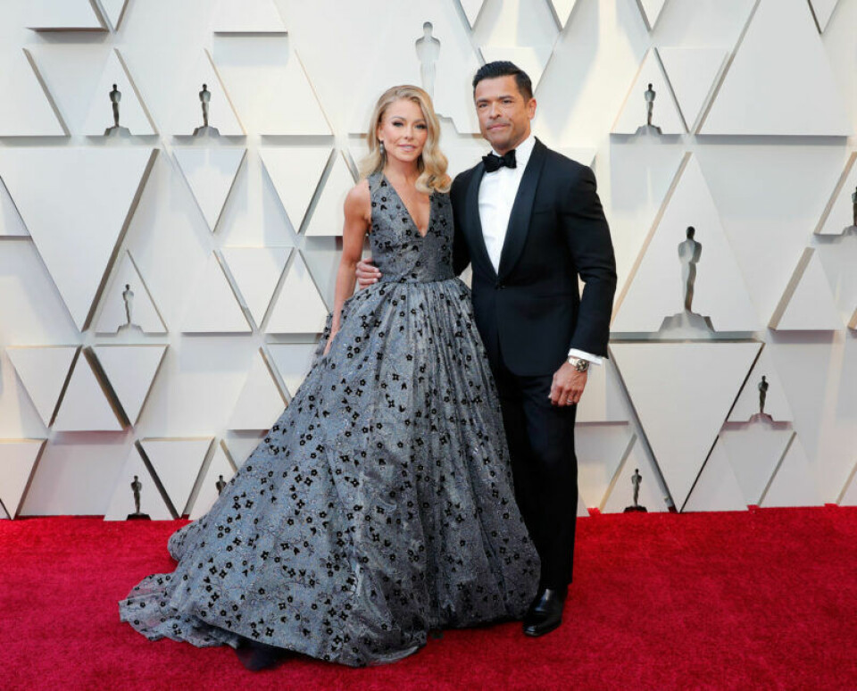 Kelly Ripa och Mark Consuelos. Kelly Ripa och Mark Consuelos.