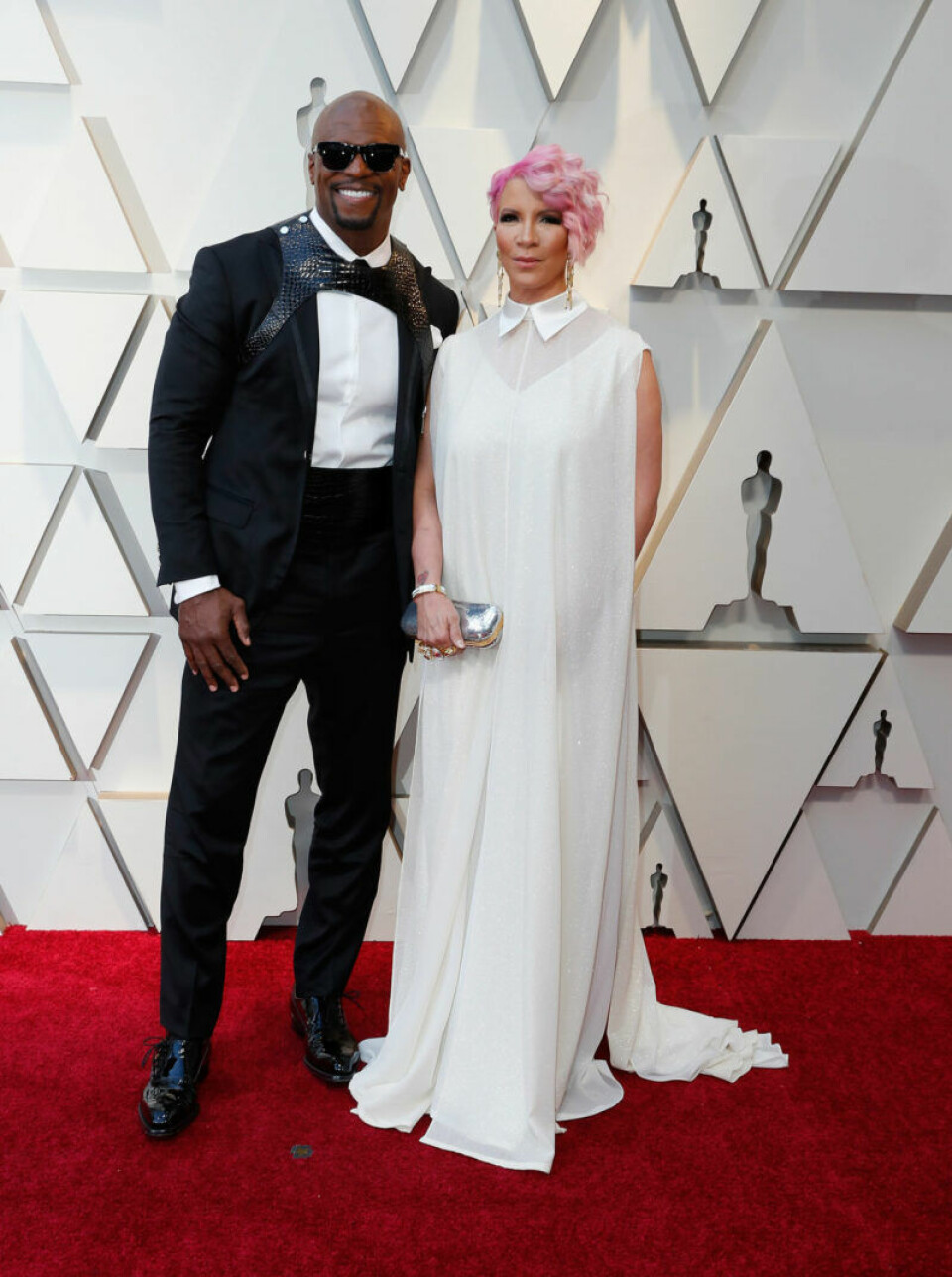 Terry Crews och Rebecca King. Terry Crews och Rebecca King.