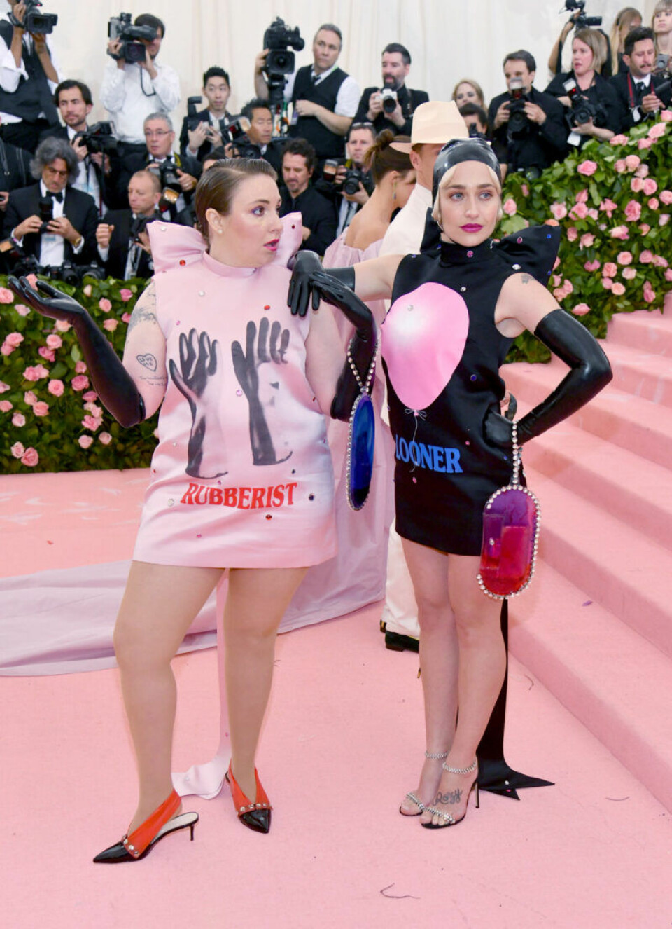 Lena Dunham och Jemima Kirke. Lena Dunham och Jemima Kirke.