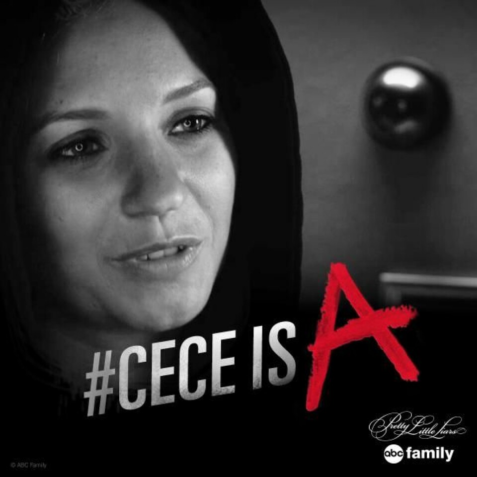 Nu är det avslöjat! Hen är 'A' i Pretty little liars