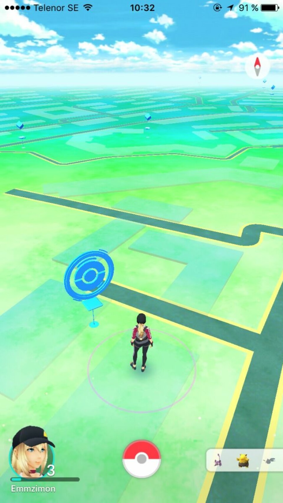 Så här ser det ut i Pokémonvärlden! Så här ser det ut i Pokémonvärlden!