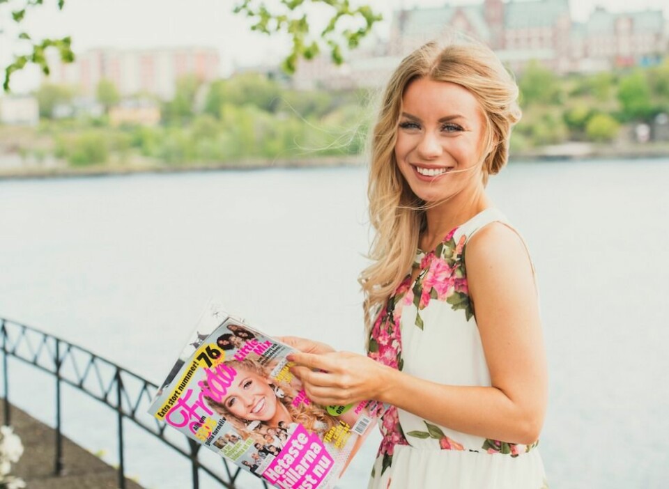 Therese Lindgren är en av Sveriges största Youtube-stjärnor. Foto: Ola Axman Therese Lindgren är en av Sveriges största Youtube-stjärnor. Foto: Ola Axman
