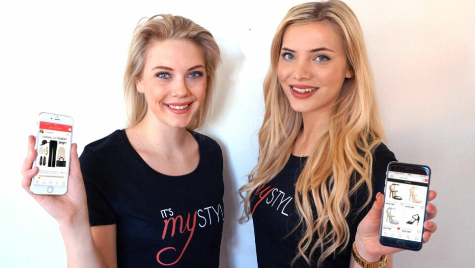 Josephine och Felicia förverkligade sin dröm om en modeapp för unga tjejer. Foto: Privat Josephine och Felicia förverkligade sin dröm om en modeapp för unga tjejer. Foto: Privat