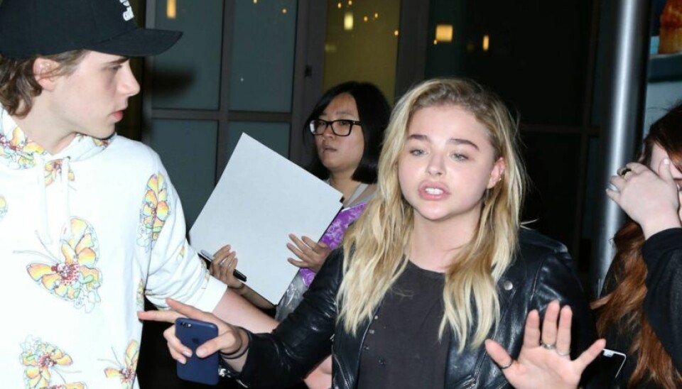 Chloë Grace Moretz och Brooklyn Beckham gjorde slut efter bråk på konsert