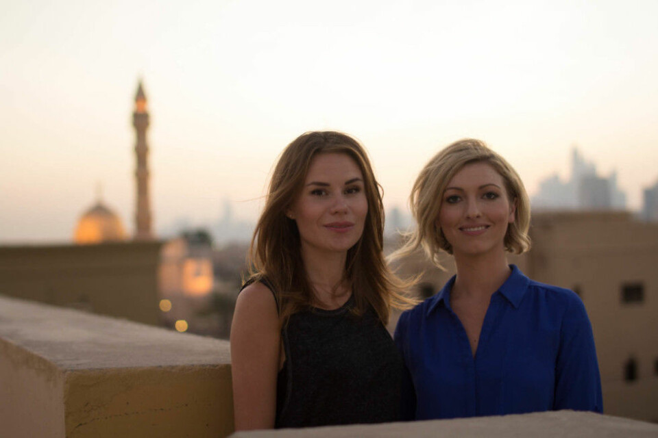 Yasmine och Erica är grundarna till appen Tibba. Yasmine och Erica är grundarna till appen Tibba.