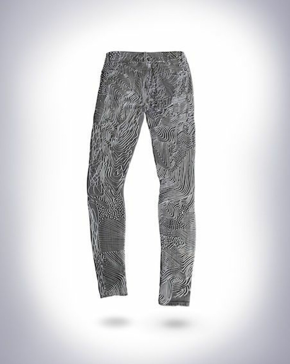 Harry Styles jeans bakifrån. Harry Styles jeans bakifrån.