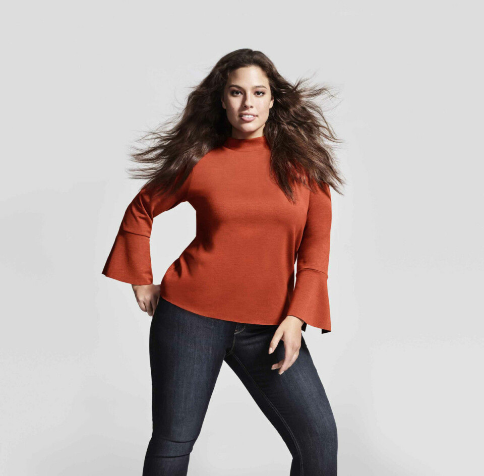 Supermodellen Ashley Graham frontar Lindex kampanj. Supermodellen Ashley Graham frontar Lindex kampanj.