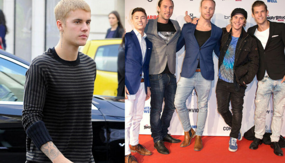 Så laddade Bieber upp inför konserten – med Rackartygarna