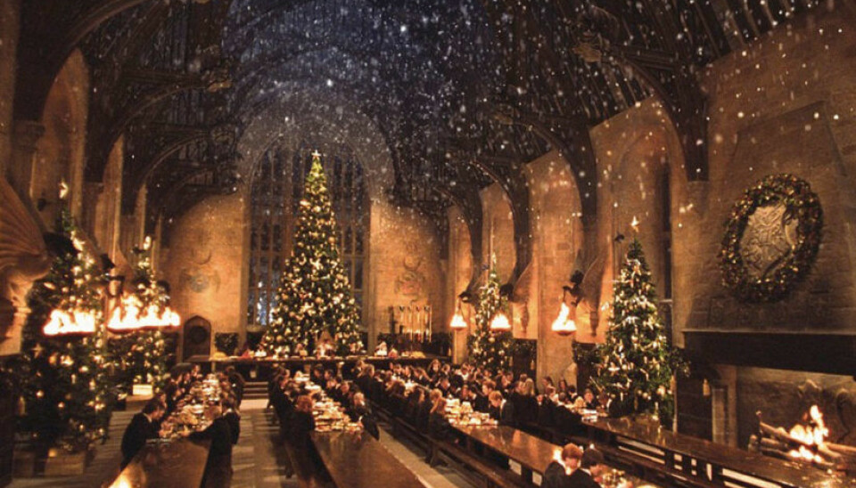 Nu kan du fira jul på Hogwarts (drömmen!)