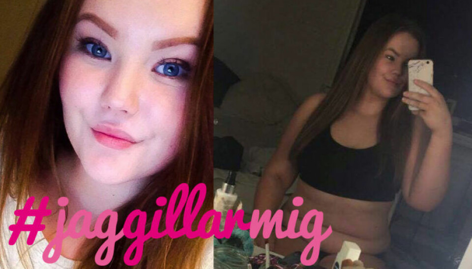 Andrea hyllas för sin bild: ”Jag är stolt över den jag är och hur jag ser ut”