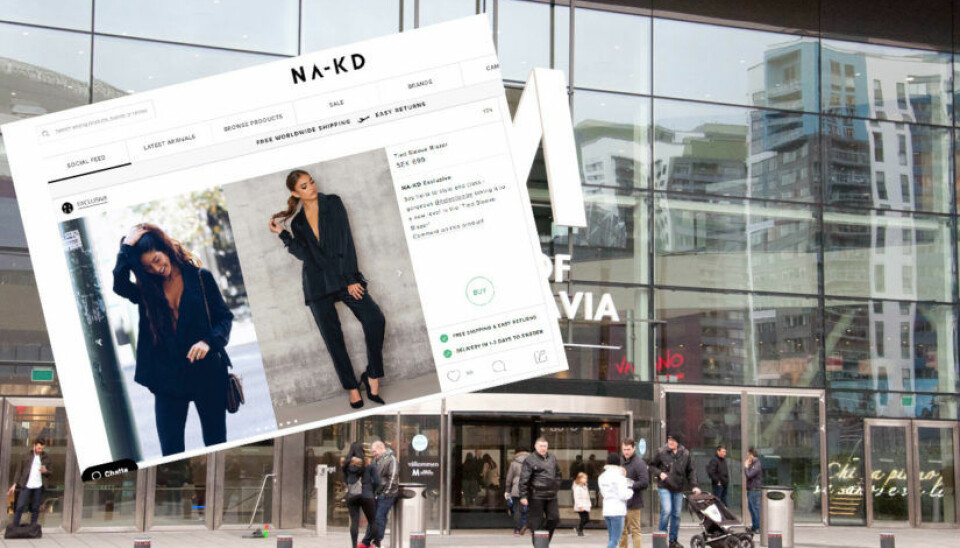 Nu öppnar webbshopen NA-KD butiker i Sverige