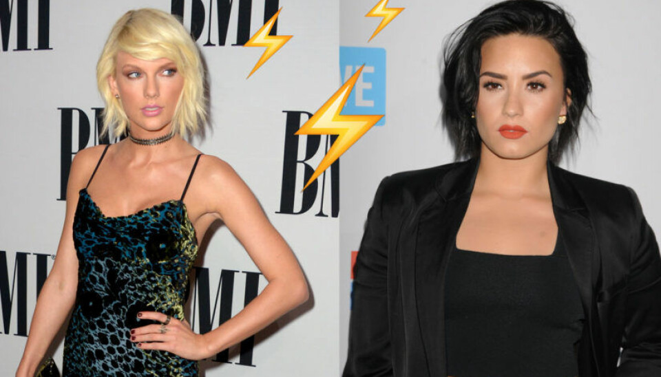 Demi Lovato dissar Taylor Swifts squad