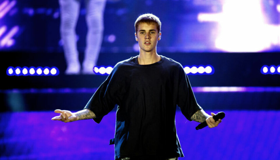 Justin Bieber till fansen: 'Sluta skrik'