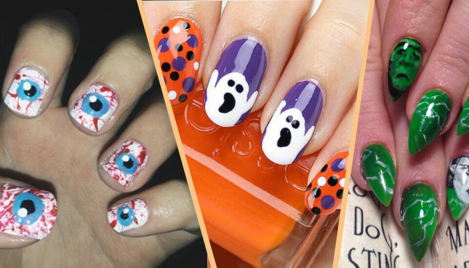 22 snygga naglar att inspireras av till halloween