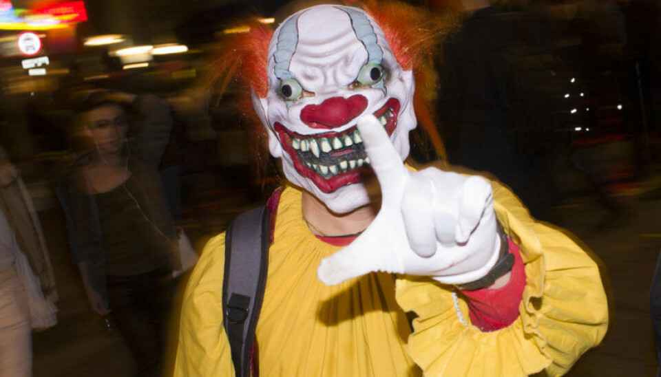 Det här ska du göra om du träffar en läskig clown
