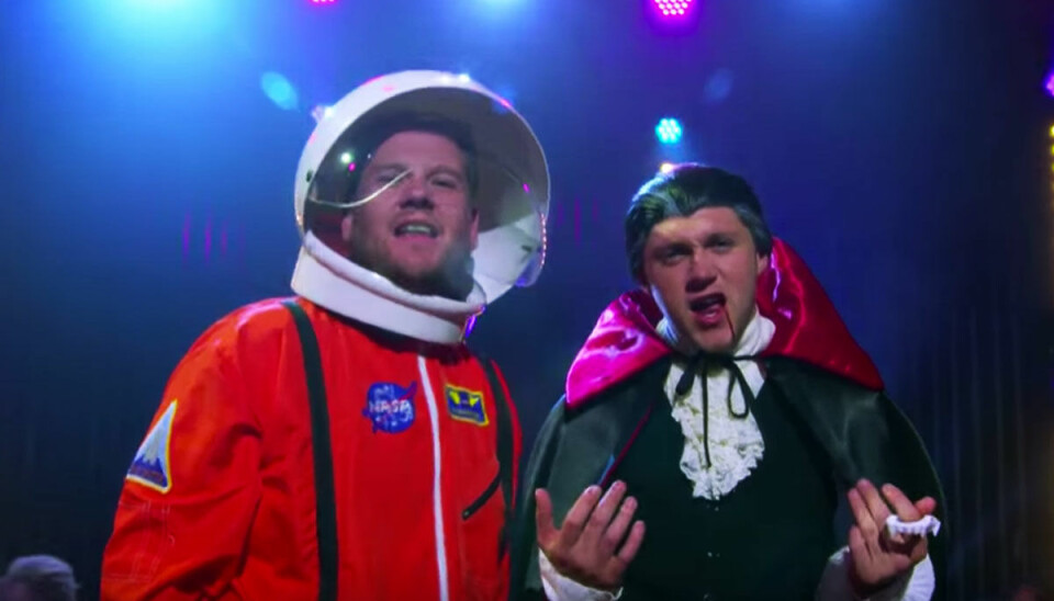 Niall Horan och James Corden har släppt en halloween-duett