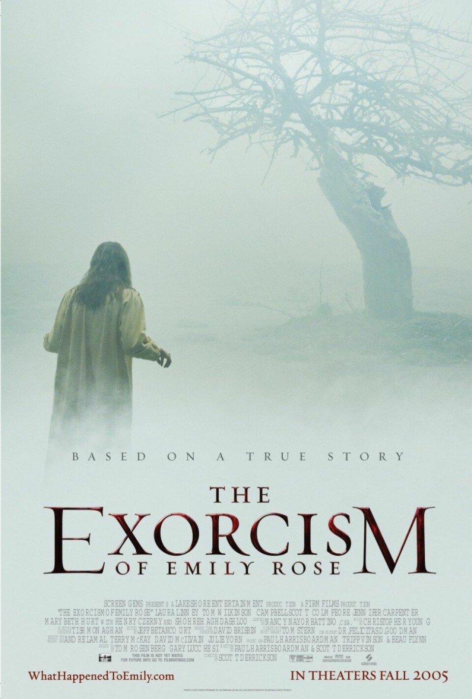 The excorism of Emily Rose (2005): En advokat tar sig an ett fall där en präst försökt att använda exorcism på en ung flicka.