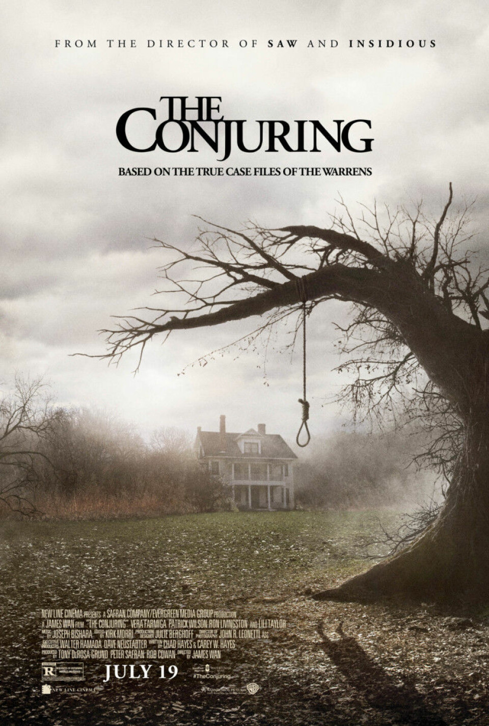 The Conjuring (2013): Ed och Lorraine Warren jobbar med att undersöka övernaturliga saker. När de arbetar med en familj upptäcker de en mörk hemlighet i i deras hus.
