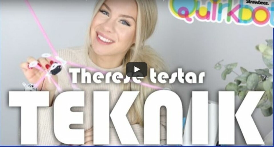 Therese berättar att hon tjänar mycket pengar på sina teknik-samarbeten på kanalen. Therese berättar att hon tjänar mycket pengar på sina teknik-samarbeten på kanalen.