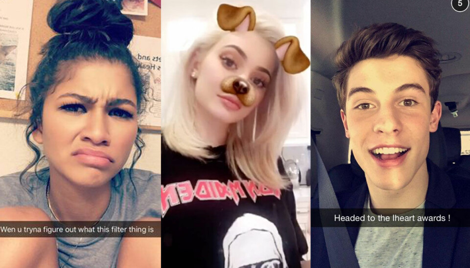 Nu kan du enklare hitta kändisar på Snapchat