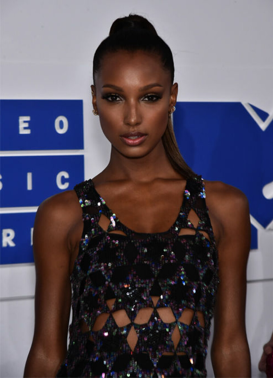 Victoria’s secret-modellen Jasmine Tookes på röda mattan. Victoria’s secret-modellen Jasmine Tookes på röda mattan.