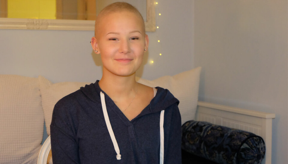 Saga, 15 år: 'Det fanns inte på kartan att just jag kunde få cancer'