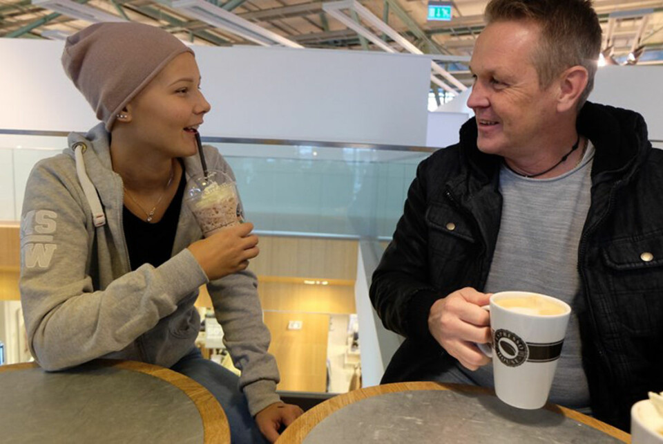 Saga, 15 år: 'Det fanns inte på kartan att just jag kunde få cancer'
