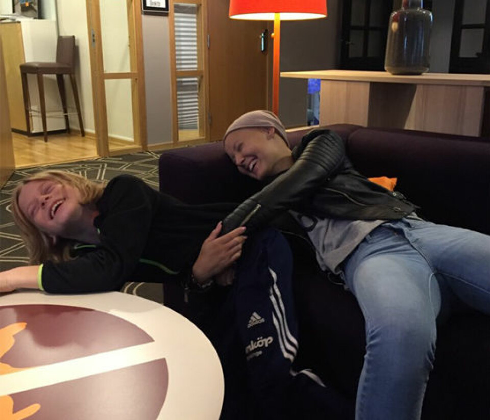 Saga, 15 år: 'Det fanns inte på kartan att just jag kunde få cancer'
