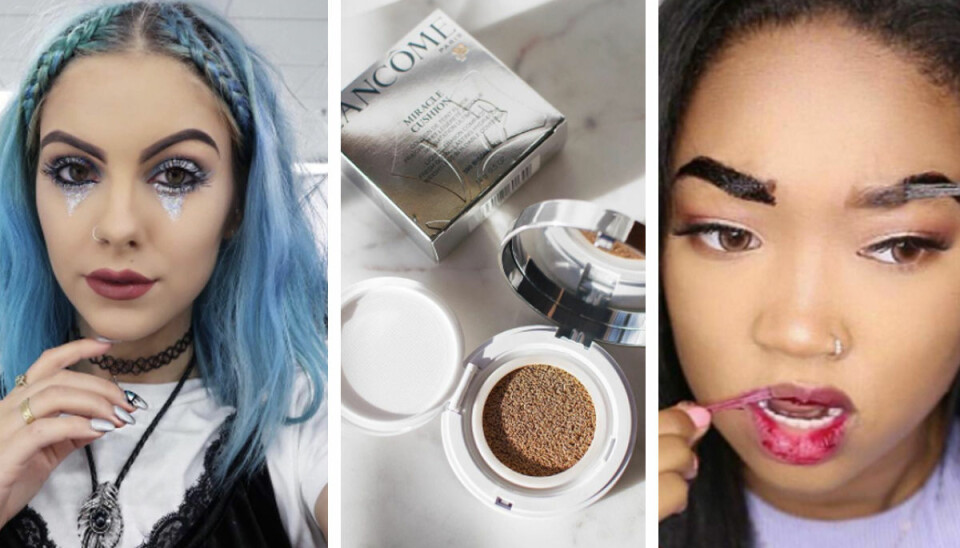 Metallic lips och glittertårar – de galnaste sminktrenderna från 2016