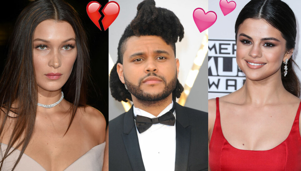 Bella Hadid avföljde Selena Gomez efter kyssen med The Weeknd