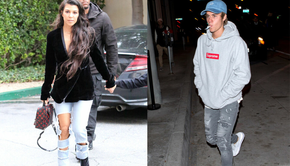 Här hänger Justin Bieber och Kourtney Kardashian ihop (igen!)