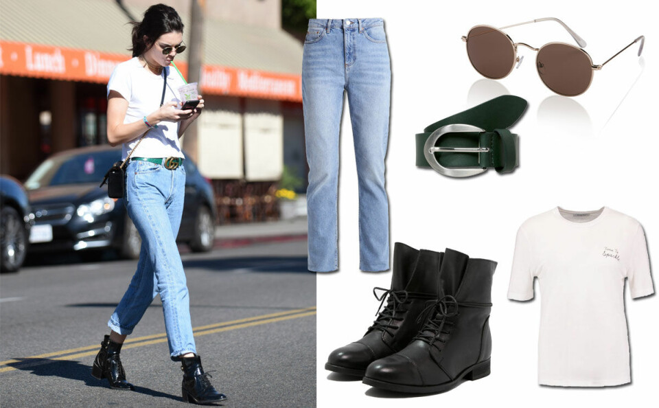 Sno stilen av Kendall Jenner