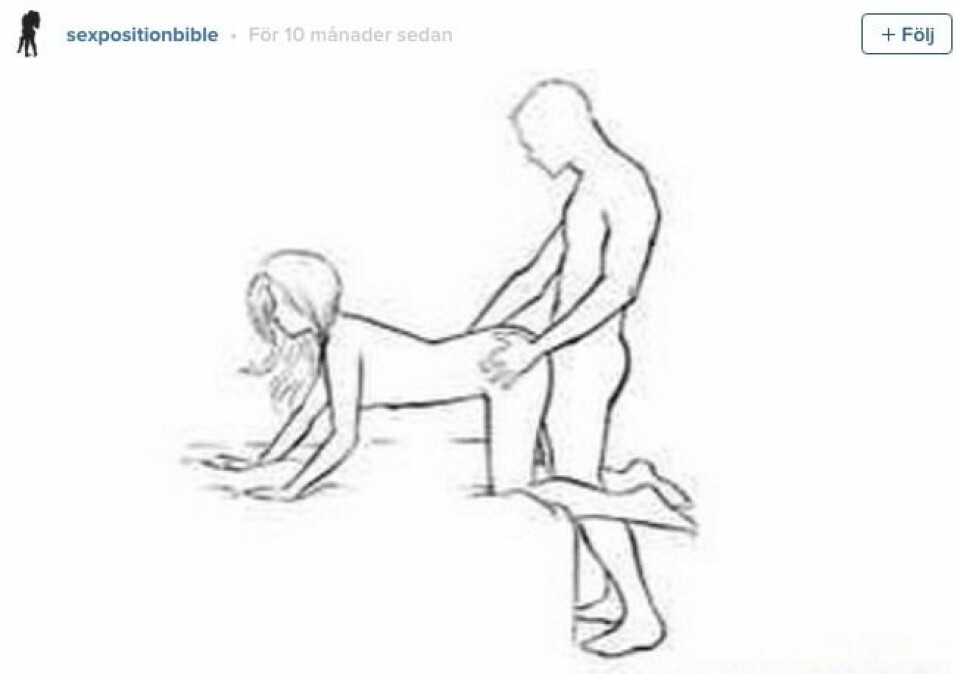 Det här heter de vanligaste sexställningarna