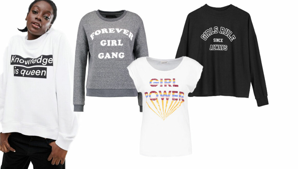 Girl power-tröjorna du kommer vilja ha