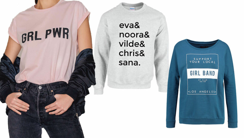 Girl power-tröjorna du kommer vilja ha