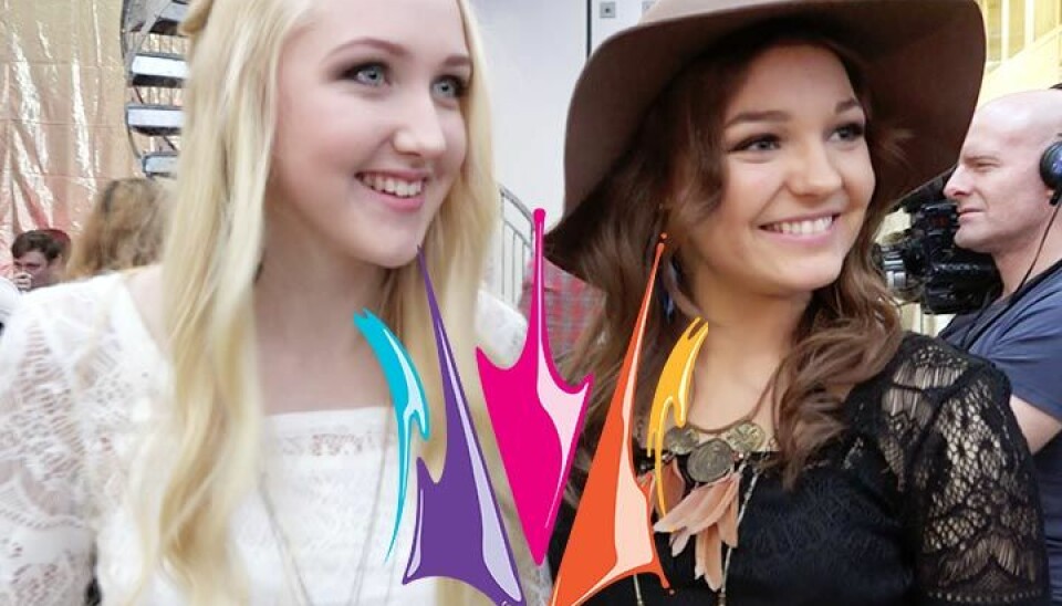 Bella och Filippa om mellodebuten i Melodifestivalen 2017