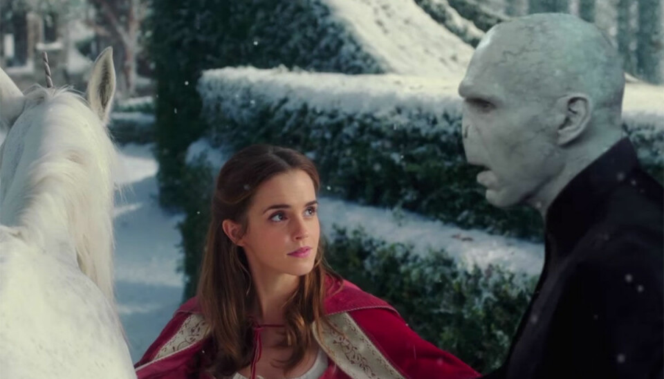 Belle faller för Lord Voldemort i den här magiska, remixade trailern