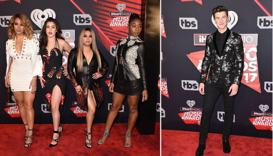 Se alla bilder från röda mattan på IheartRadio Music Awards 2017