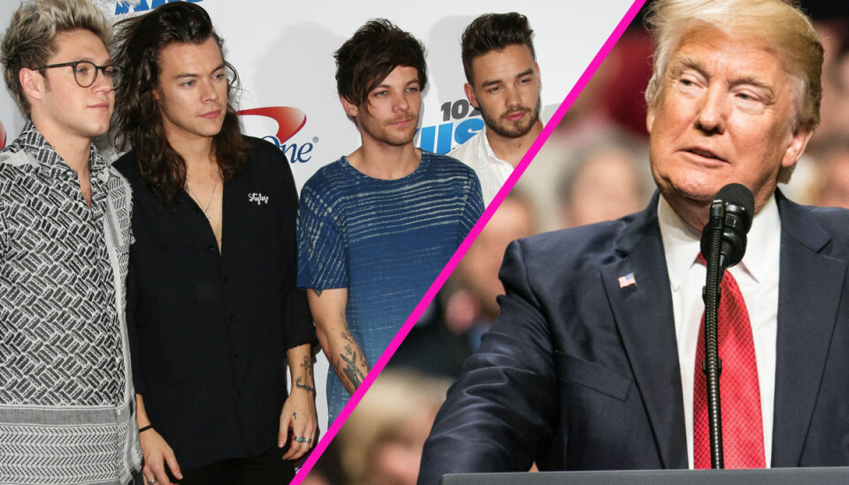 Donald Trump kastade ut One Direction från hotell
