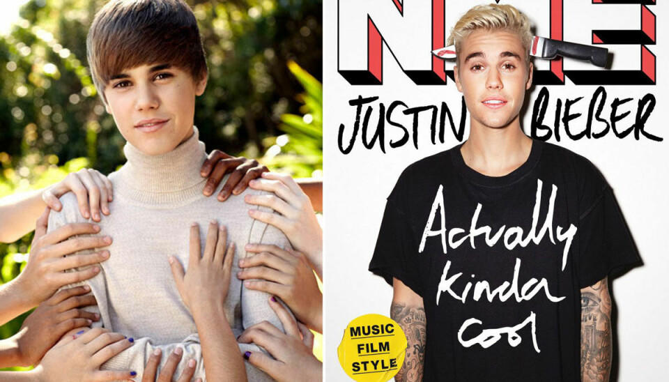 Se alla Justin Biebers galna tidningsomslag