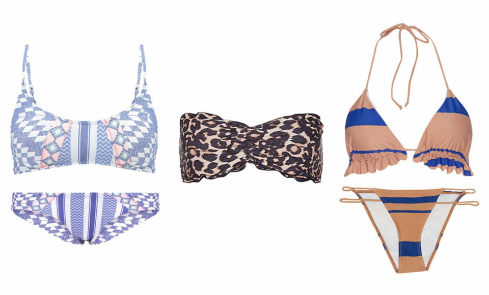 Badmode 2017: 16 trendiga bikinis att bära i sommar