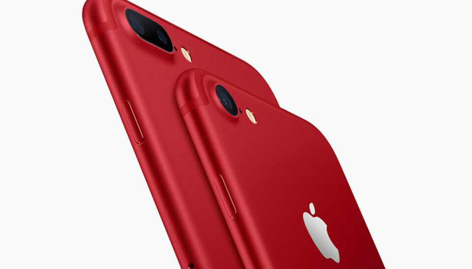 Nu släpper Apple en röd Iphone – för en bra sak